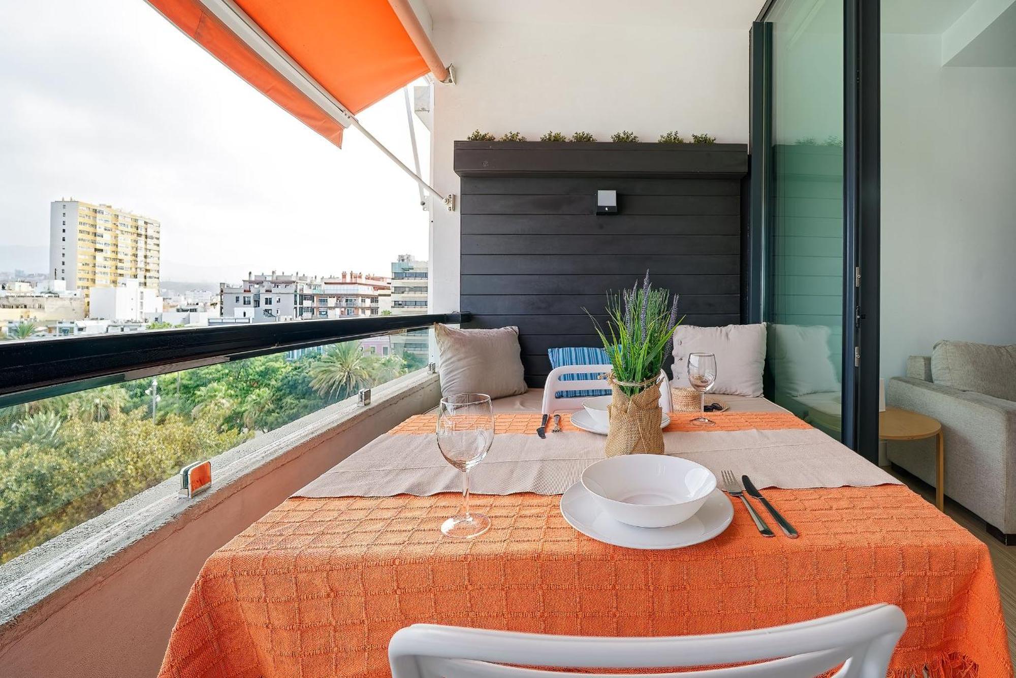 Estudio Con Terraza Vista Mar Las Palmas de Gran Canaria Exterior photo